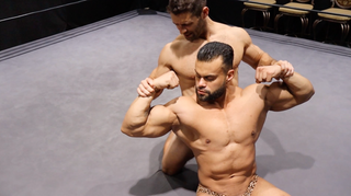 Gato vs Blayne - Muscle Worship